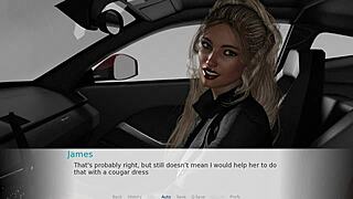 Blonde plays perfect life roleplay game