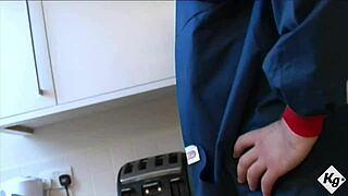 fit blonde milf tia layne offers juicy cunt to handymen for kitchen pounding