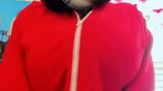 imagine if shyguy had big massive natural boobs huge nipples chubby cosplay oiled sucking self