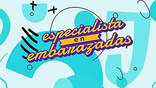 Spying Pregnant Colombian Gets Caught Fucked