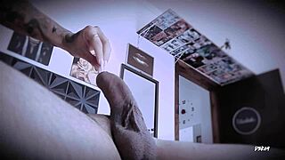 Asian masseuse jerks huge cocks exploding three massive cumshots closeup