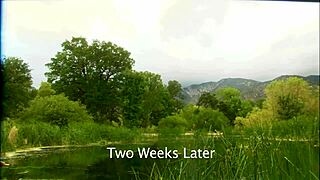 Lauren Phoenix Big Tits Milf Fucked Doggystyle Bent Over Pond In Fishnets