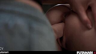 asian futa threesome shemales fuck babe with huge cocks creampie facial cumshots!