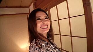 beautiful japanese busty milf sneaks bedroom balloon play big natural tits curvy ass public outdoor exclusive