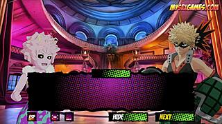 i can't stop fucking my hero 3 babe with sloppy blowjob 69 and intense doggystyle in this hot game recording