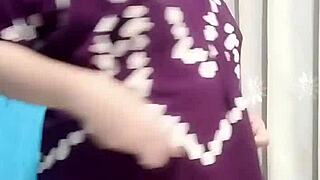 hey teacher, check this hijab guru flashing her big wet pussy??