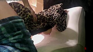 Petite MILF Playboy Model Madeline Amour Strips Naked Tits Out