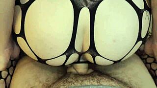 Watch this hot girl suck cock then take doggystyle creampie?