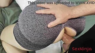 stepmom bubble butt milf too tempting alone home workout fuck