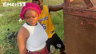 Behind the beach fun with asian and european stars