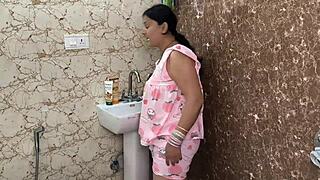 desi girl big ass takes muscular cock deepthroat casting