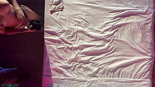 hidden cam catches 18yo colombian masseuse oiled pussy fuck