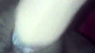 Teen Stretches Tight Pussy with Thick Dildo Toy