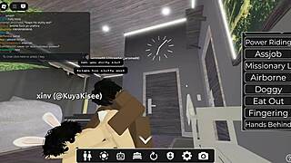 fucked this bbc slut hard in roblox 😈🔥