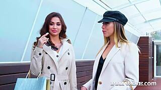 busty susy gala and anastasia brokelyn share hard cock in private ffm threesome with anal doggystyle and cumshots