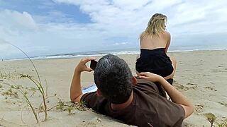 what if stranger milf's huge natural tits fail during public outdoor anal riding test?