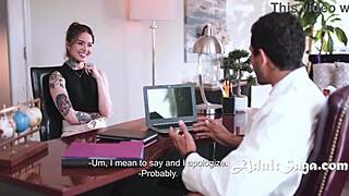 Skinny patient bends for fertility doctor's huge penis injection rough creampie fantasy