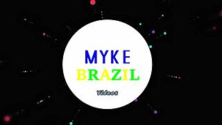 Myke devours friend's busty latina ass with big cock in erotic store