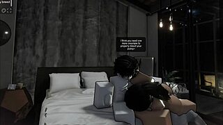 Roblox Slut Pleads for Deep Creampie Missionary Pounding