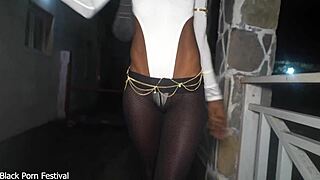 standing fuck with that skinny african hottie i met