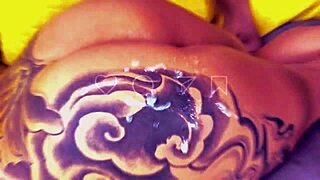 netflix with stepdad turns into sloppy deepthroat blowjob i love suckin your big cock daddy