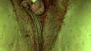 chubby latina spreads her fat hairy pussy pov