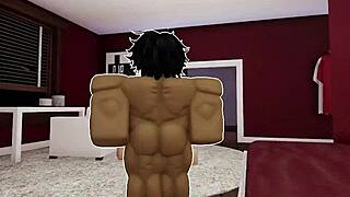 Bbc Delivers Double Cock Thrill in Roblox Robbery Fuck