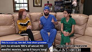 Ditria Rose's Tight Pussy Takes a Deep Creampie in POV Missionary with Pierced Nipples and Latex Gloves Up Close