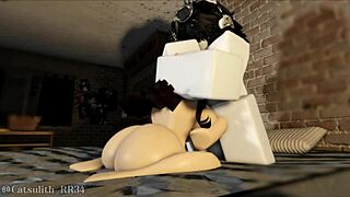 Brunette Quickie Blowjob Cum In Mouth Missionary Fuck With Follower