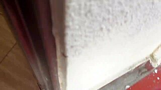 i surprise stepmom watching porn on bed and make her suck cock to cool her heat