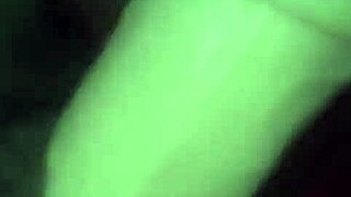 Teen Stretches Tight Pussy with Thick Dildo Toy