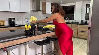 i catch my juicy big booty maid and pound her with bbc deep