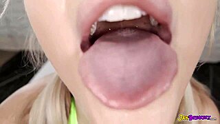 Blonde Teen's Massive BBC Blowjob Sparks Interracial Curiosity