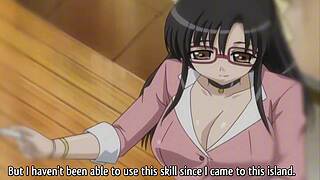 ready for this hentai teen to turn your sex lesson into wild anal threesome fun?