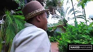 caged kitty's big pussy takes bbc hardcore doggystyle interracial pounding