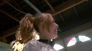 skinny petite teen cheats with daddy's monster cock in athletic taboo fuck