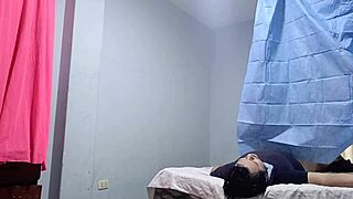 Nurse starts treatment with my cock deep in her wet pussy