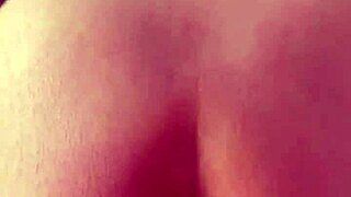 Iranian Stepsister Caresses Big Natural Tits in Heated Masturbation Session