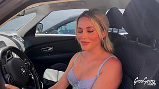 Maya Belle French Blonde Milf with Big Tits Craves Wild Hardcore Bang