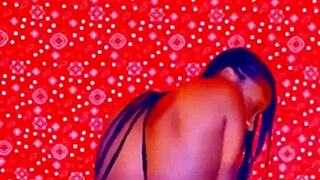 petite ebony nympho begs for hard fucking in her big black ass