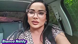 mama drives for scheduled sex blowjob creampie action
