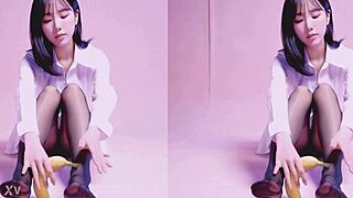 Ai-generated Korean Blowjob Fail Turns Into Wild Solo Suck Fest!