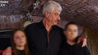 Master Whips and Dominates Two Petite Cute Teens with Natural Tits in Kinky BDSM Session