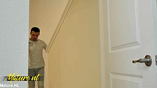 Busty Step Mom Catches Virgin Son Spying And Takes His Creampie Deep