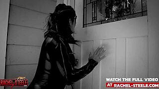 Cat Burglar Milf In Catsuit Ties You Up For Pov Blowjob Control