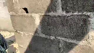 africans fucking outdoors with big natural tits bouncing wildly 🔥🍑