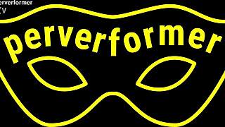 Those two latex mistresses bound him tight then kicked his slave balls double domination hard.