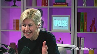 in her interview busty hailey rose flaunts those goddess level tits up close