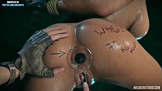 Lara Croft Takes Brutal Anal Assfucking Pounding