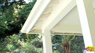 i meant to do yoga but her fingers in my pussy turned it into steamy lesbian fingering fun